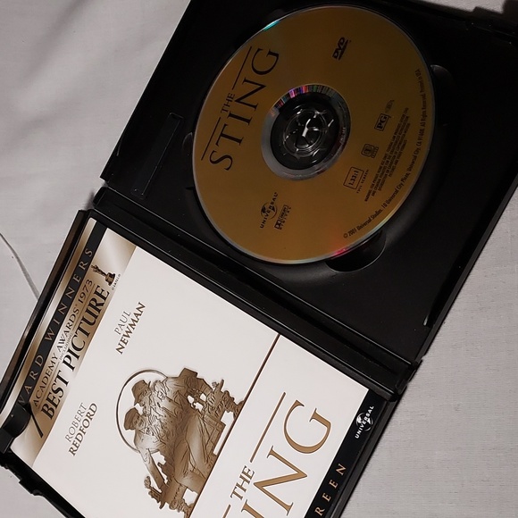 Vintage 1973 The Sting DVD Robert Redford Paul Newman - Picture 3 of 4